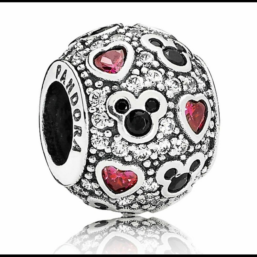 Pandora Mickey heart charm